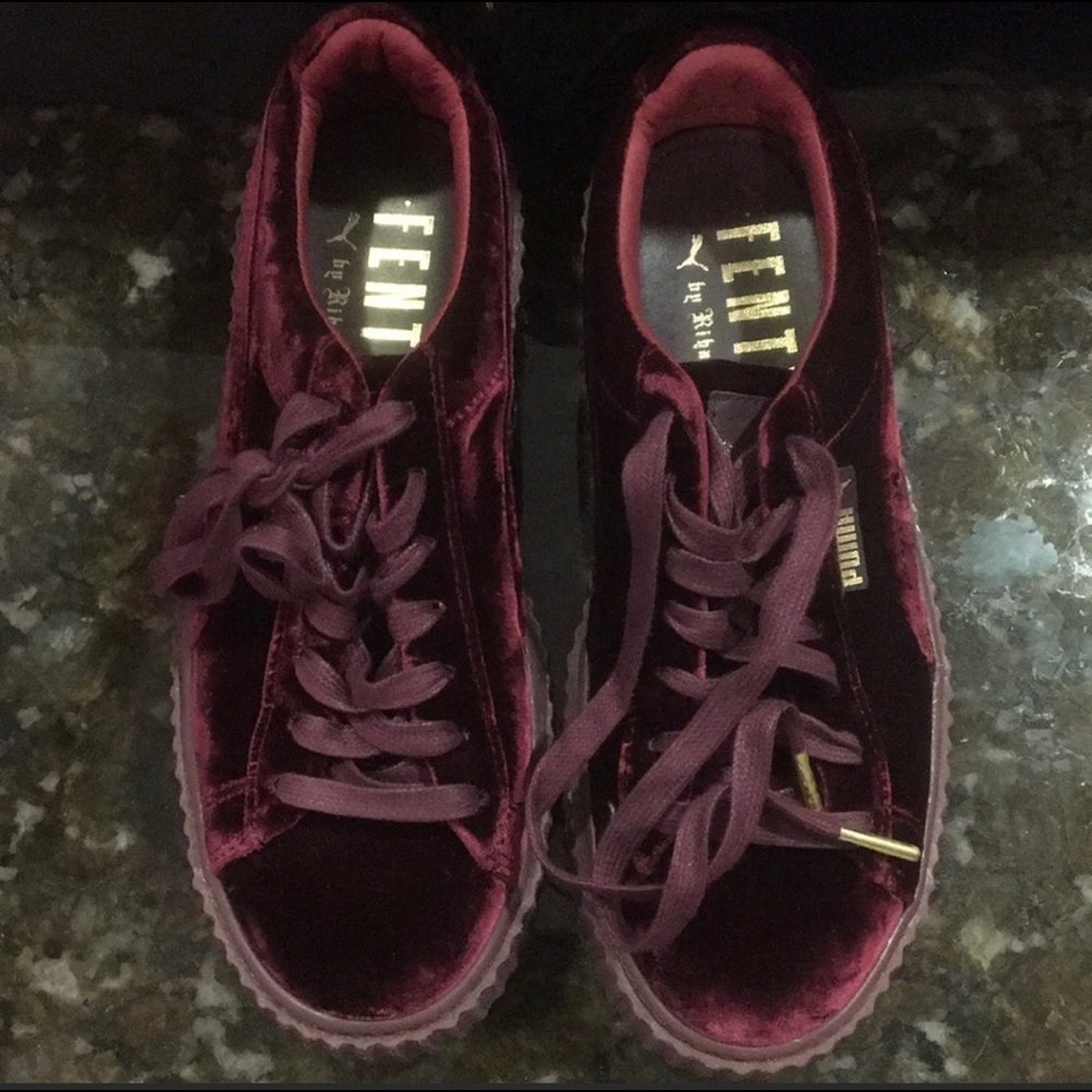 Fenty Royal Purple/Deep Red Creepers